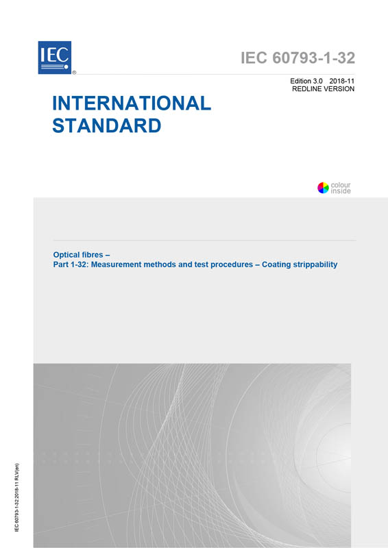 Cover IEC 60793-1-32:2018 RLV